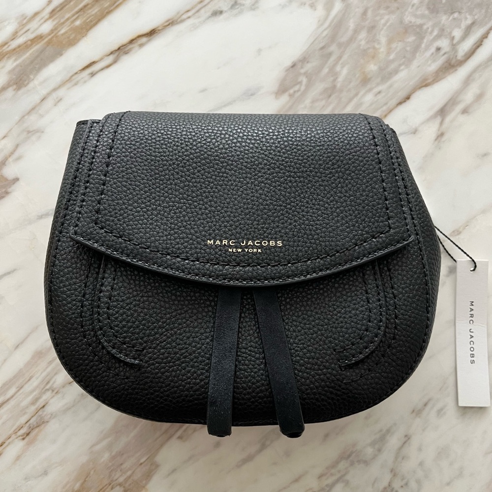 Brand New MARC JACOBS Maverick Crossbody Saddle Bag